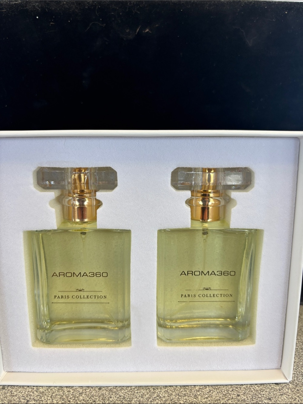 AROMA360 Paris Collection Twin Fragrance Bottles -24K Magic Scent